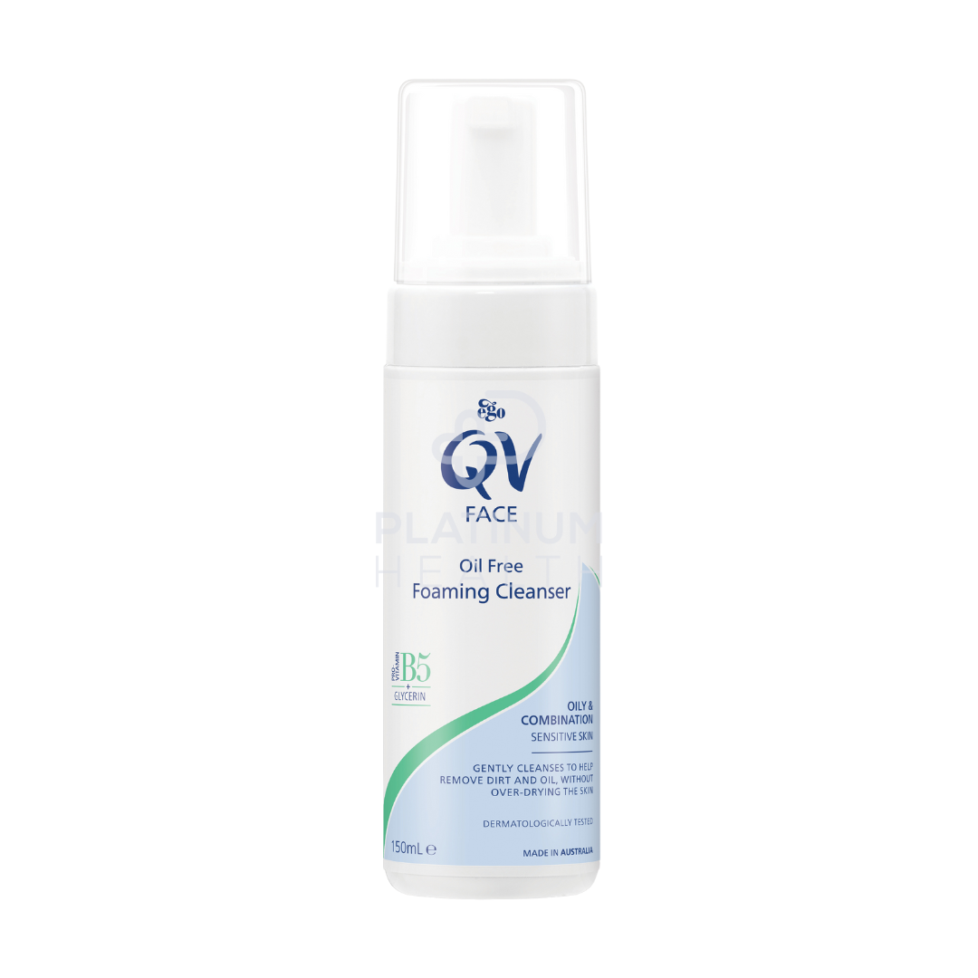 Qv Face Oil Free Foaming Cleanser 150Ml Skin Care