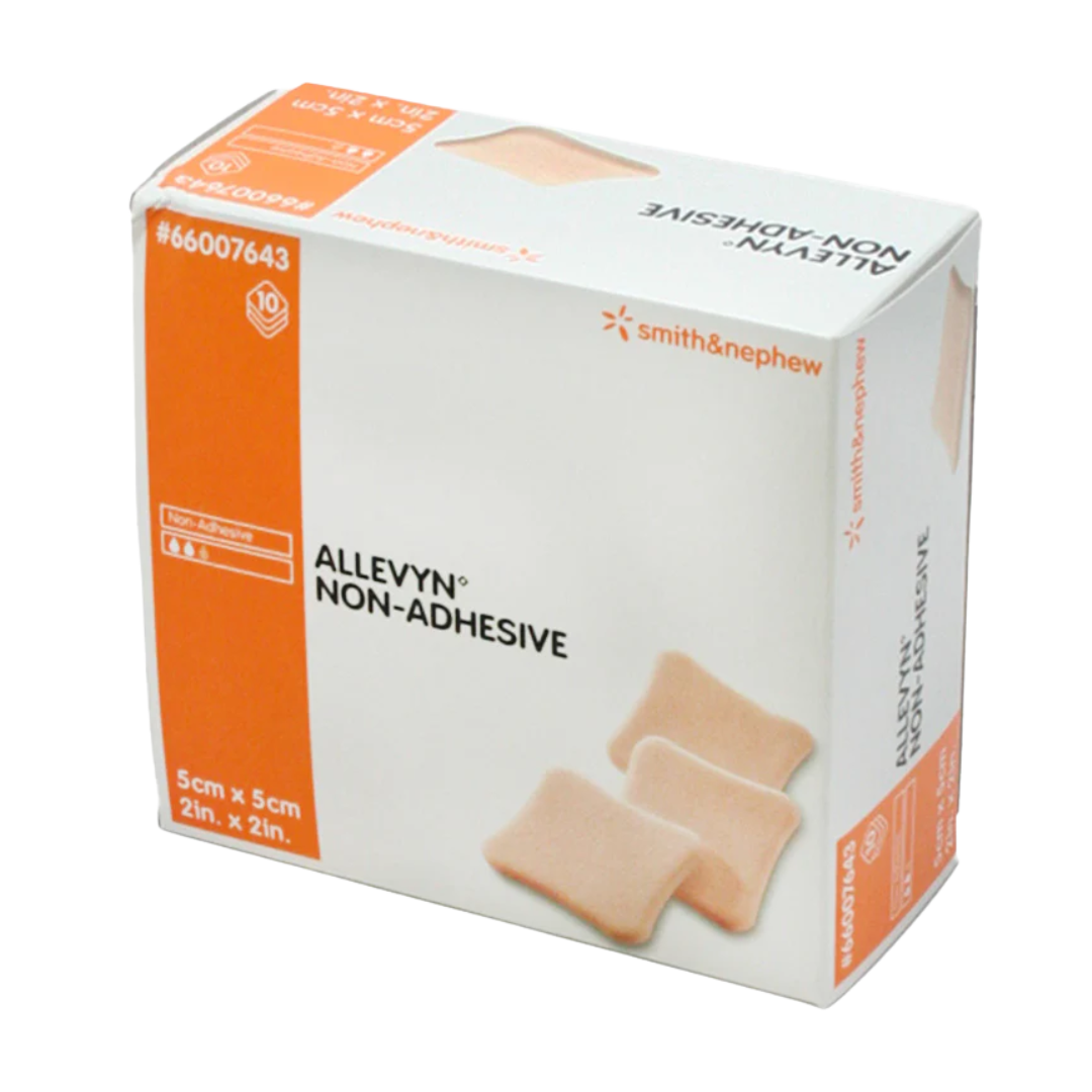 ALLEVYN Non-Adhesive Foam Dressing – Gentle, absorbent wound dressing for fragile skin and moderate to heavy exudate