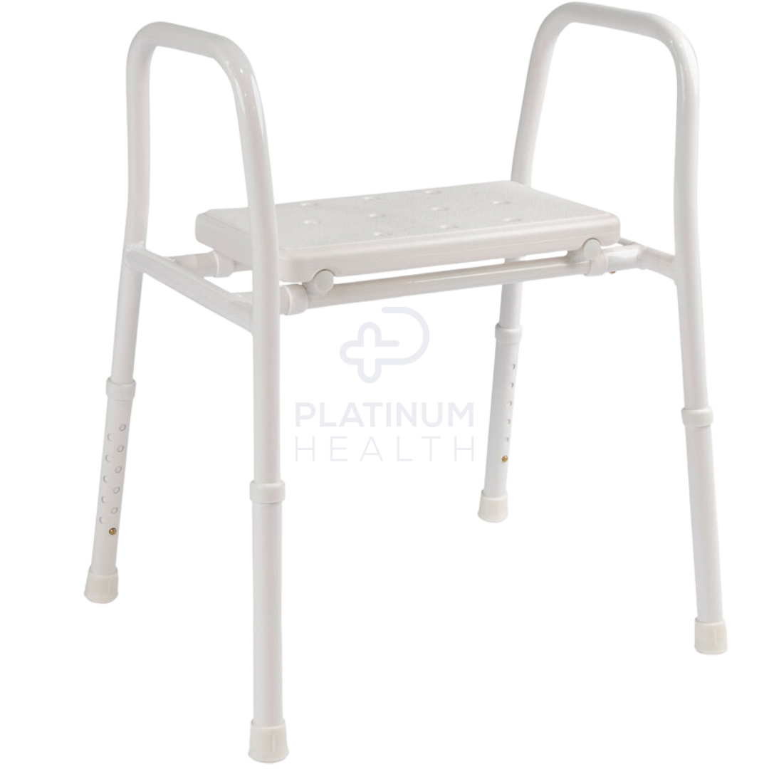 Hero Medical Folding/Collapsible Portable Shower Stool - Aluminium Rust Free