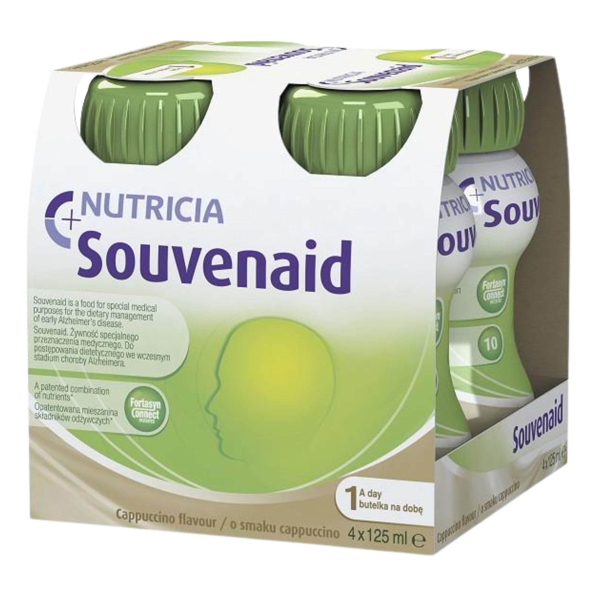 Souvenaid Liquid 125ml 4 pack cappuccino