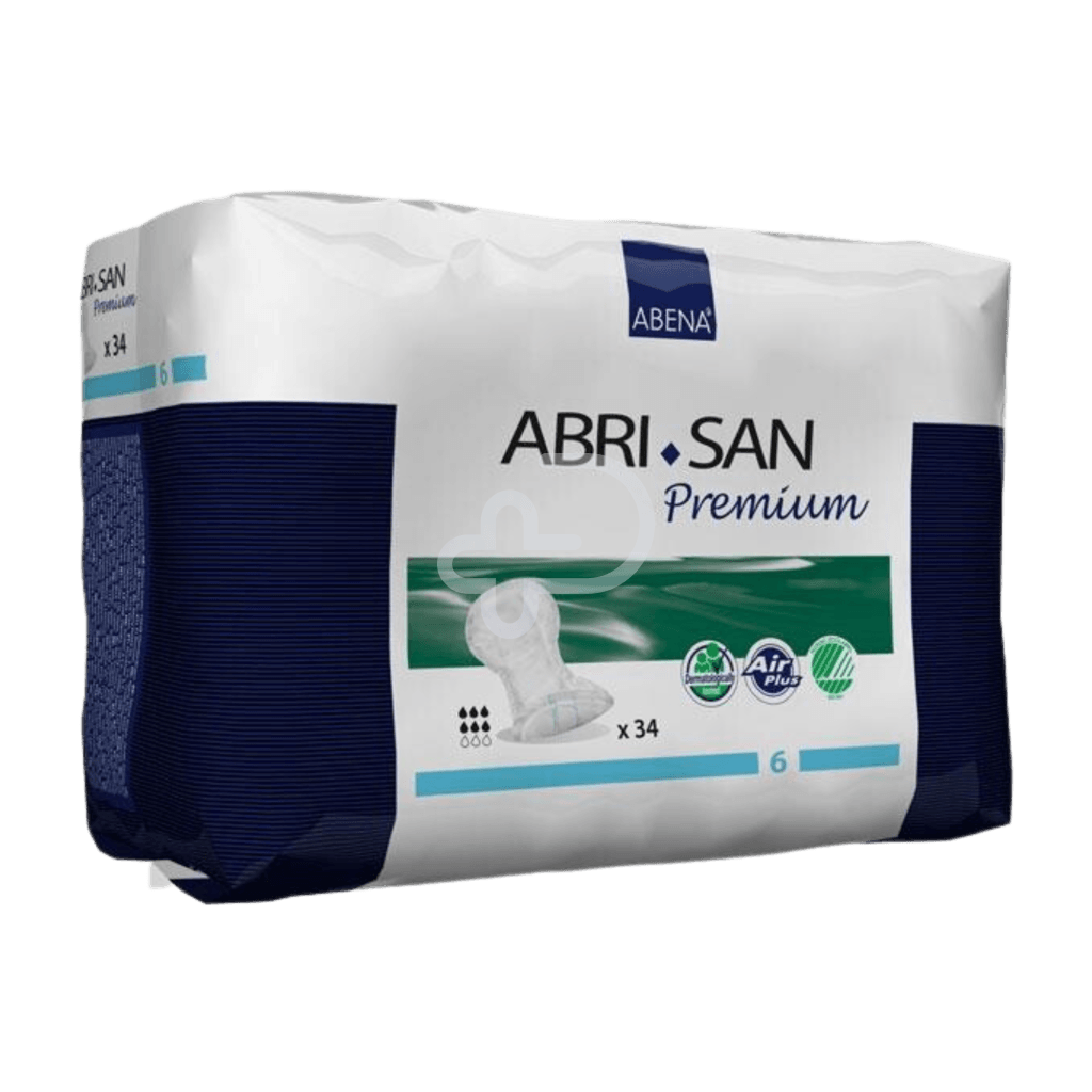Abena San 6 Premium Light Blue 1600Ml Disposable Pads Pants & Liners