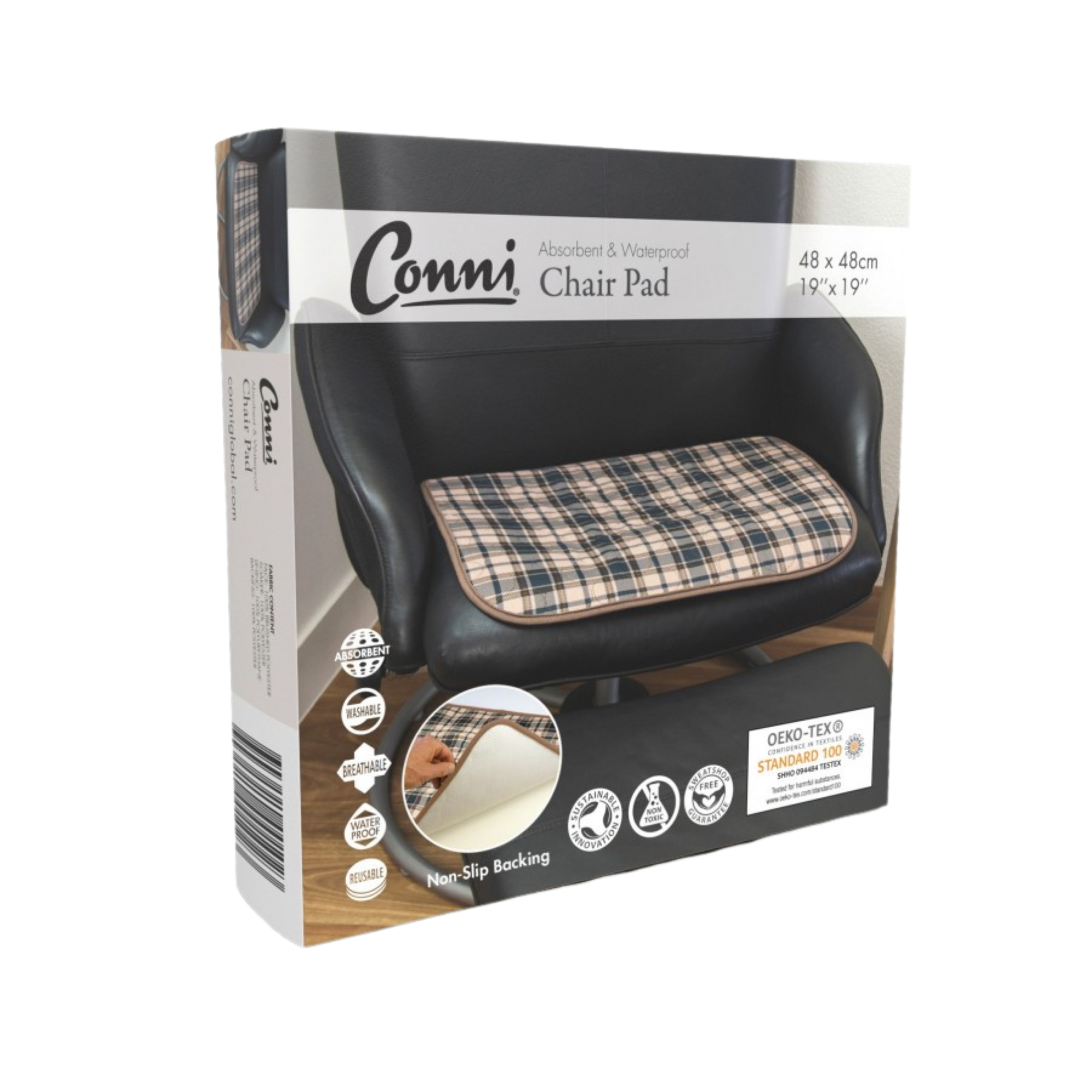 Conni Chair Pad Small Tartan Pads