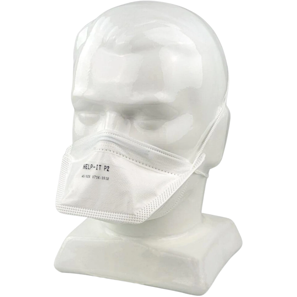 Help-It Duck Bill N95/P2 Respirator Headloop 50 Units Per Box