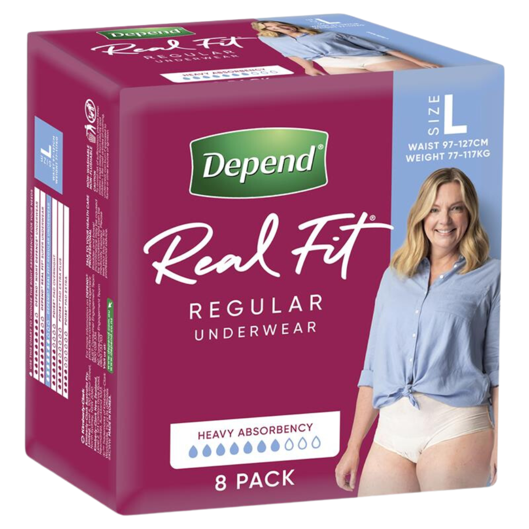 Depend Real Fit Underwear Regular For Women