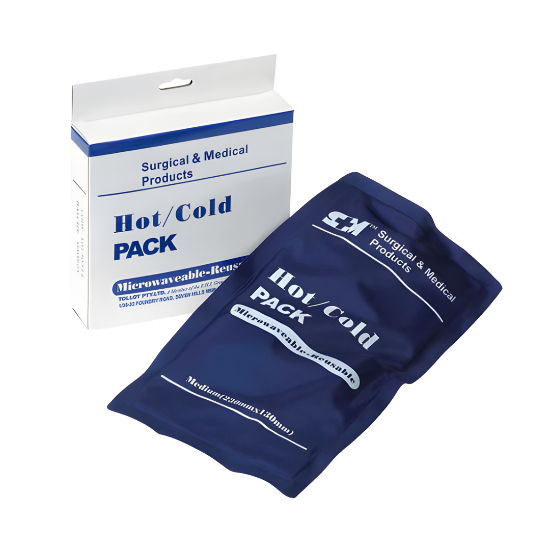 Aaxis reusable hot and cold gel pack for pain relief, injuries, and swelling therapy.