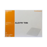 ALLEVYN Thin Foam Dressing 15cm x 20cm – Ultra-thin wound dressing for lightly exuding wounds with waterproof protection
