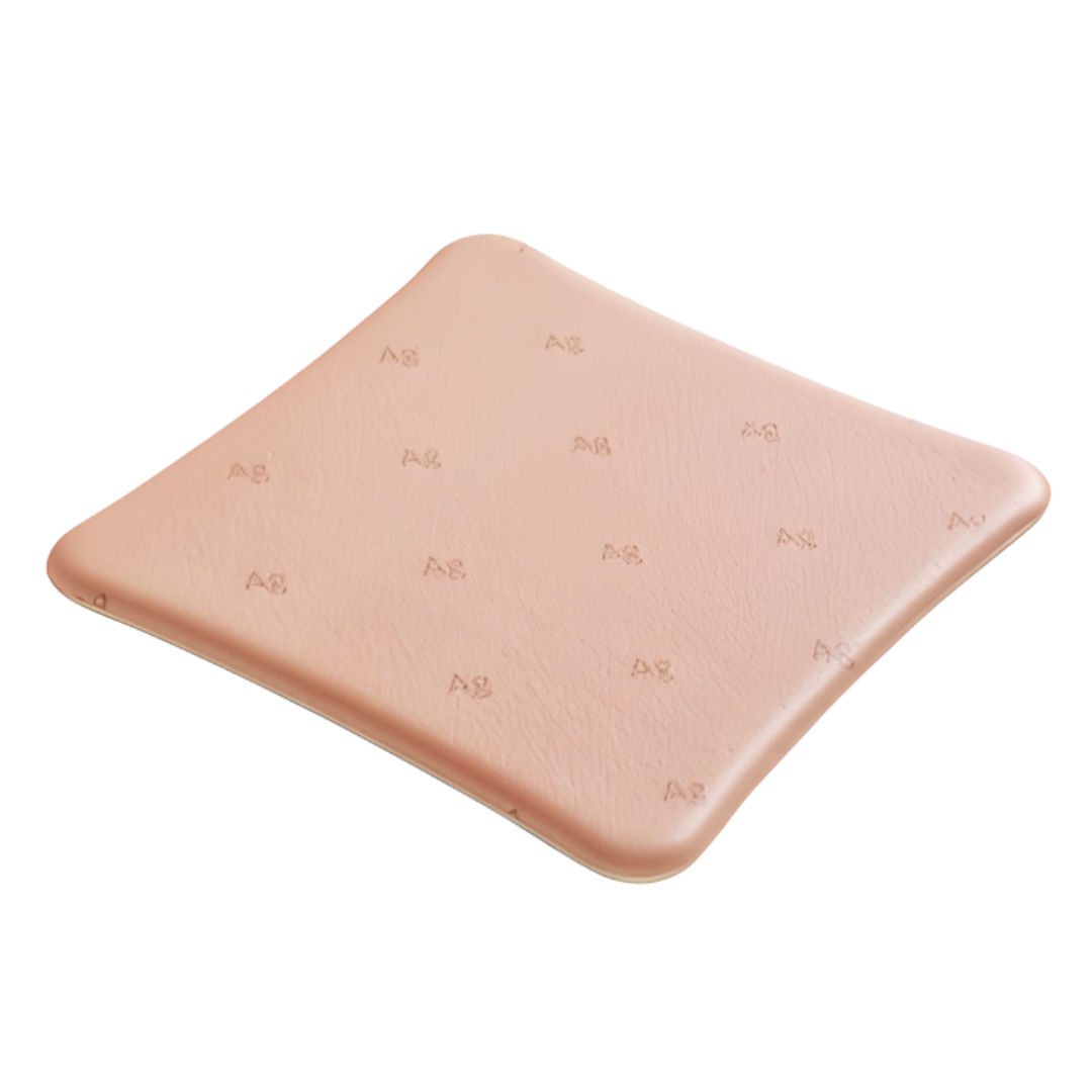 Allevyn Ag Non-Adhesive Classic silver foam dressings in multiple sizes, designed for antimicrobial protection and gentle wound care on sensitive or fragile skin.