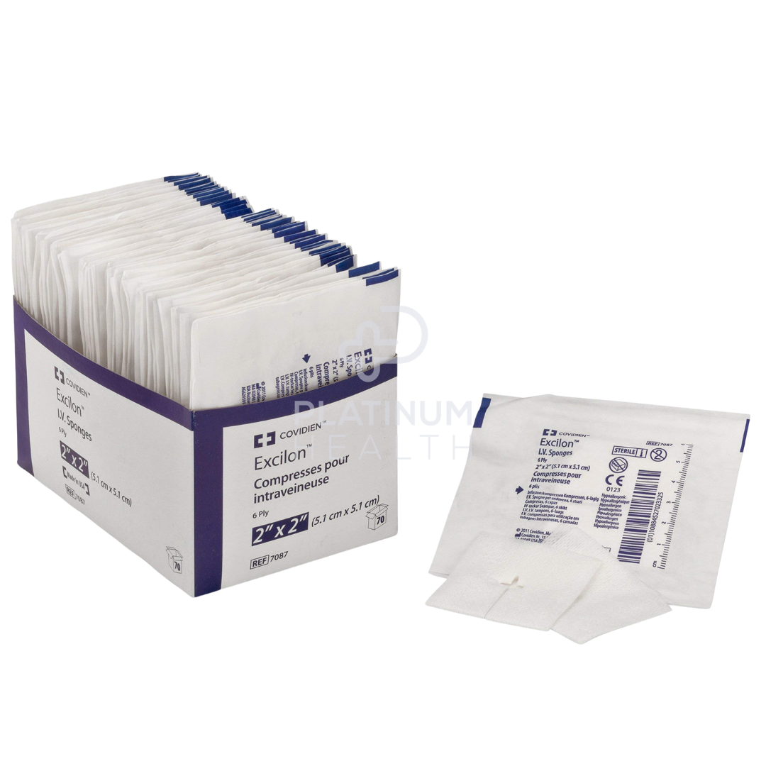 Cardinal Excilon Drain Sponge 2 x 2in