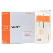 Exu-Dry Full Anti Sheer Absorbent Dressing 15x23cm provides high absorbency, reduced friction and gentle protection for moderate to heavily exuding wounds.
