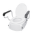 Freedom Toilet HBA444 3-Height Adjustable (5/10/15cm) Swing-Away Padded Arms Easy-Clean Design Seat Raiser