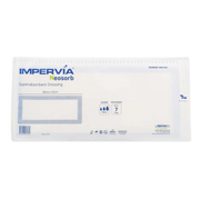 Impervia Neosorb Superabsorbent Dressing in sterile packaging, designed for high-exudate wound care with moisture-locking technology and non-adherent contact layer.