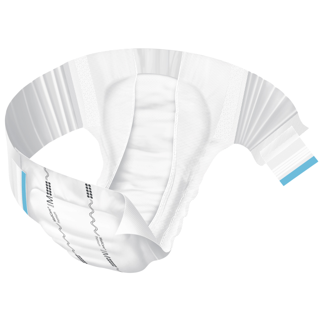 MoliCare Premium Elastic 10 Drops Medium adult incontinence pad – high absorbency and comfort.