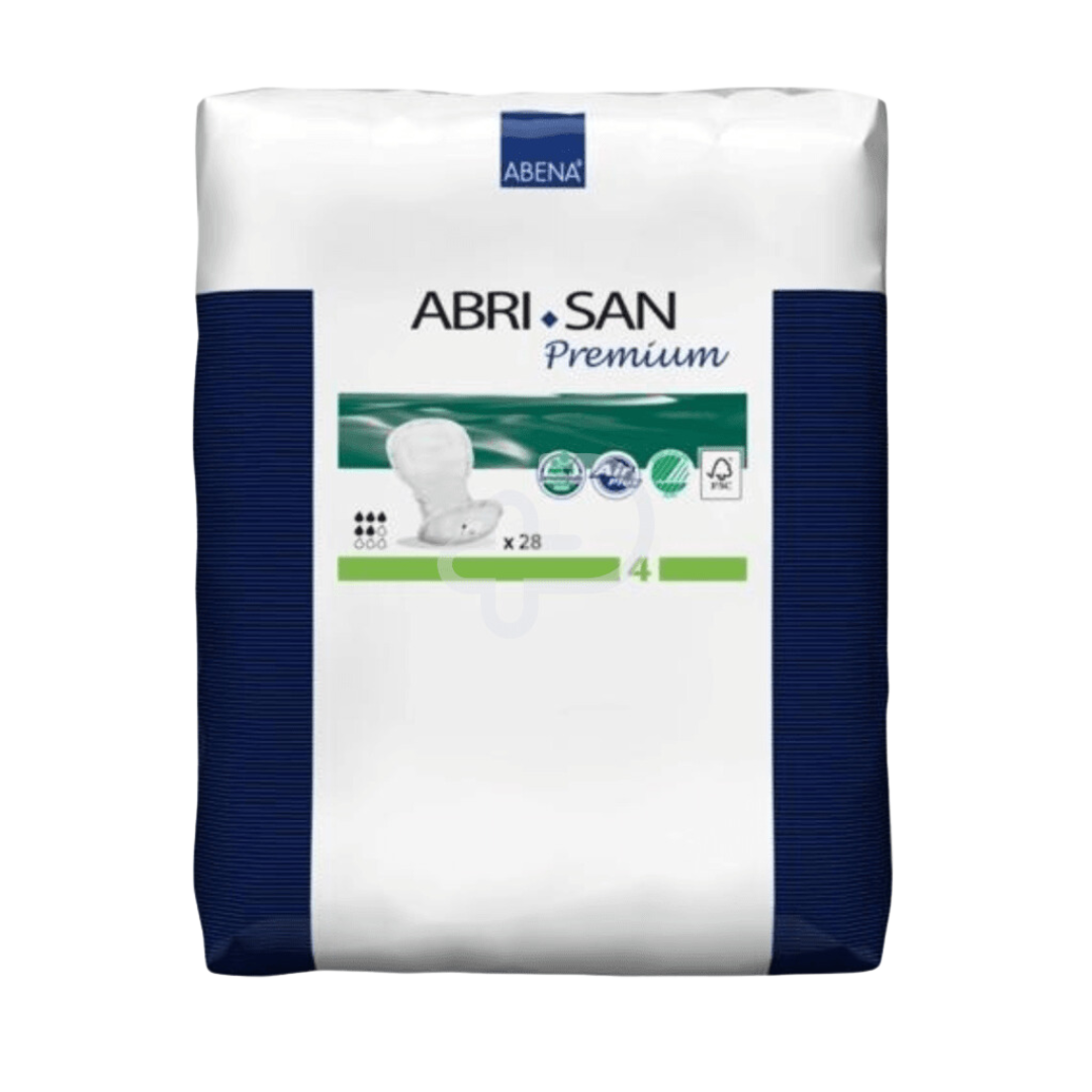 Abena San 4 Premium Green 800Ml Disposable Pads Pants & Liners