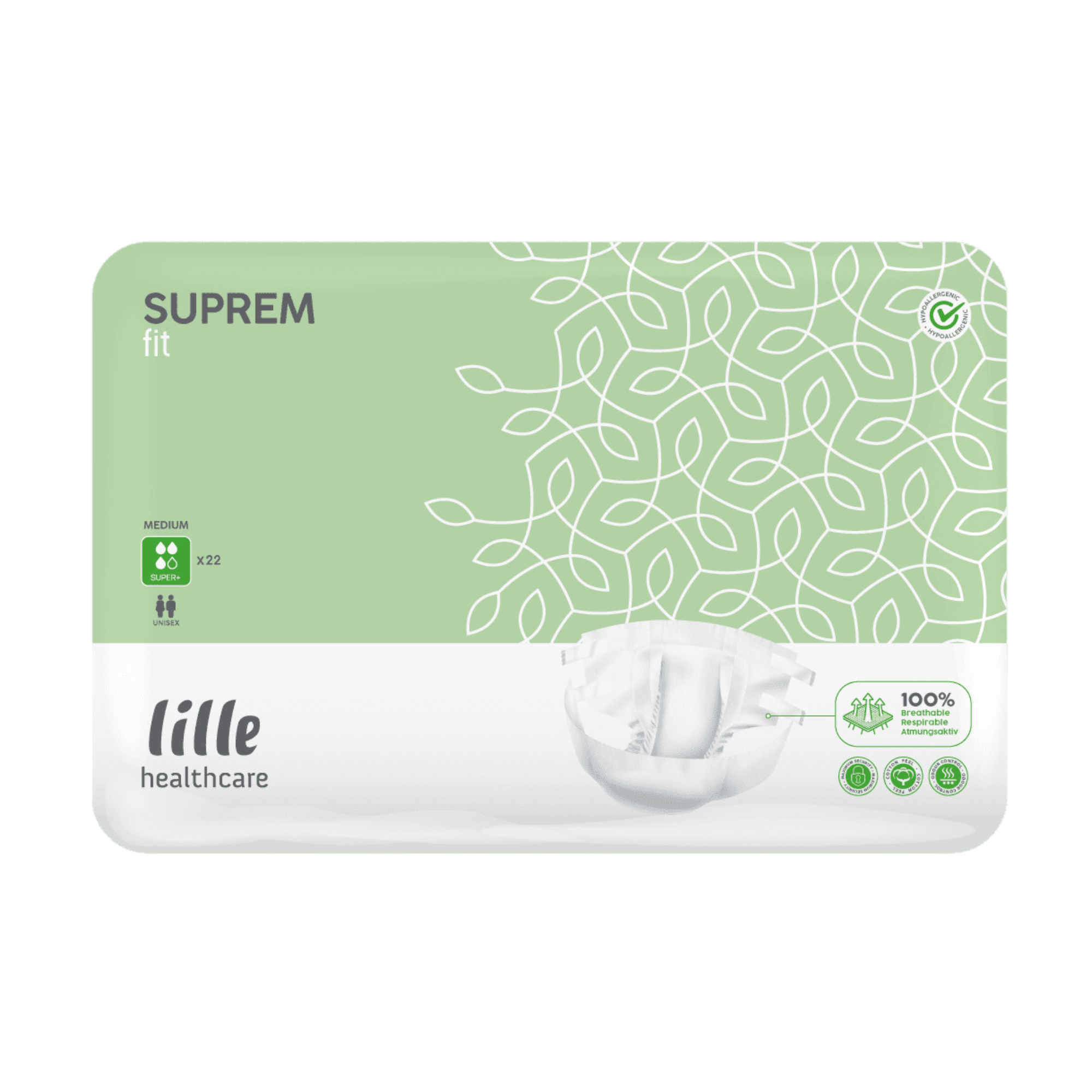 Suprem Fit Super Plus Disposable Pads Pants & Liners