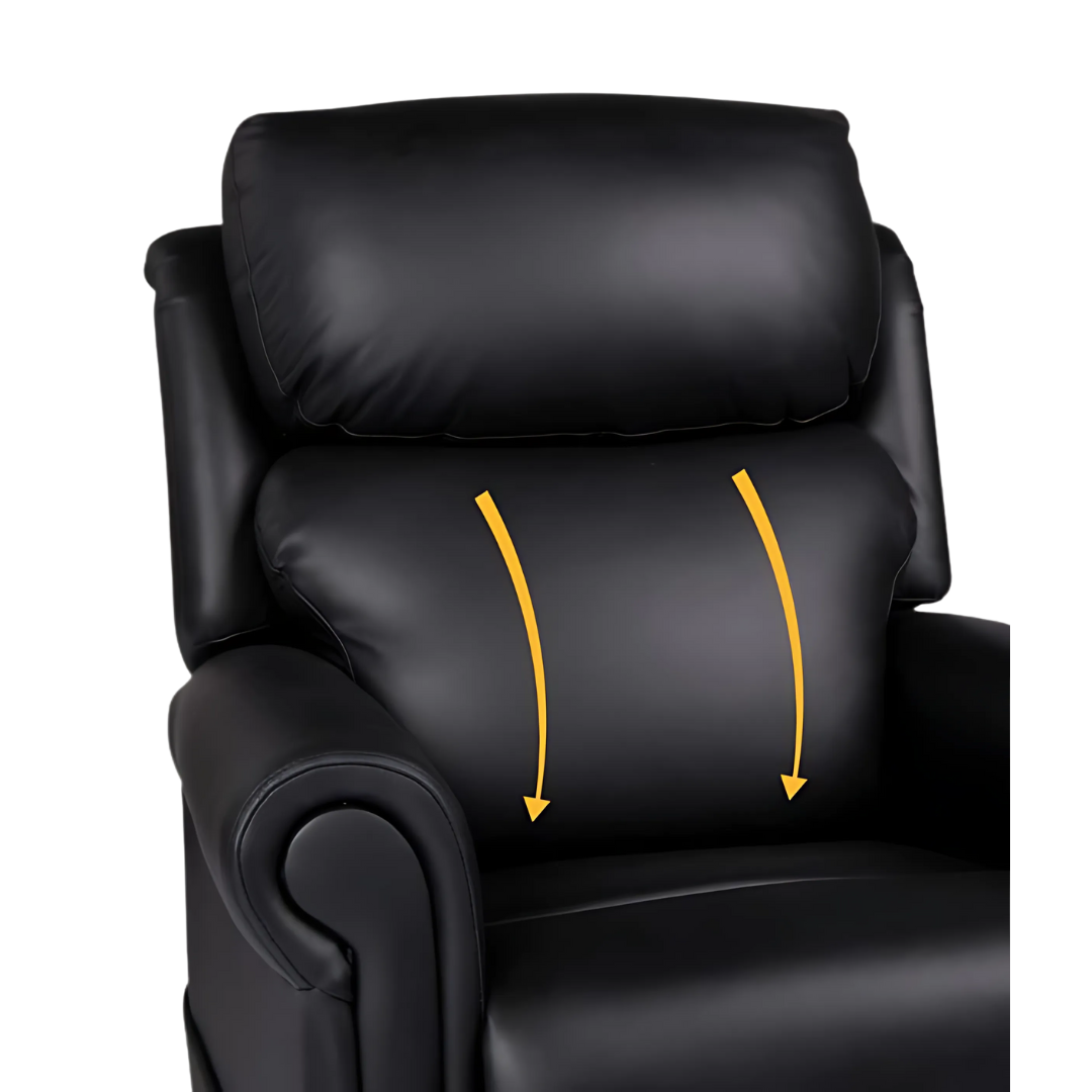 Royale Medical Chadwick Oxford Plush Leather Mini Lift Chair