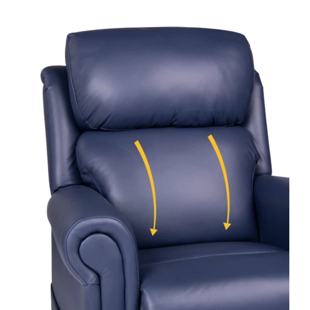 Royale Medical Chadwick Oxford Plush Leather Mini Lift Chair