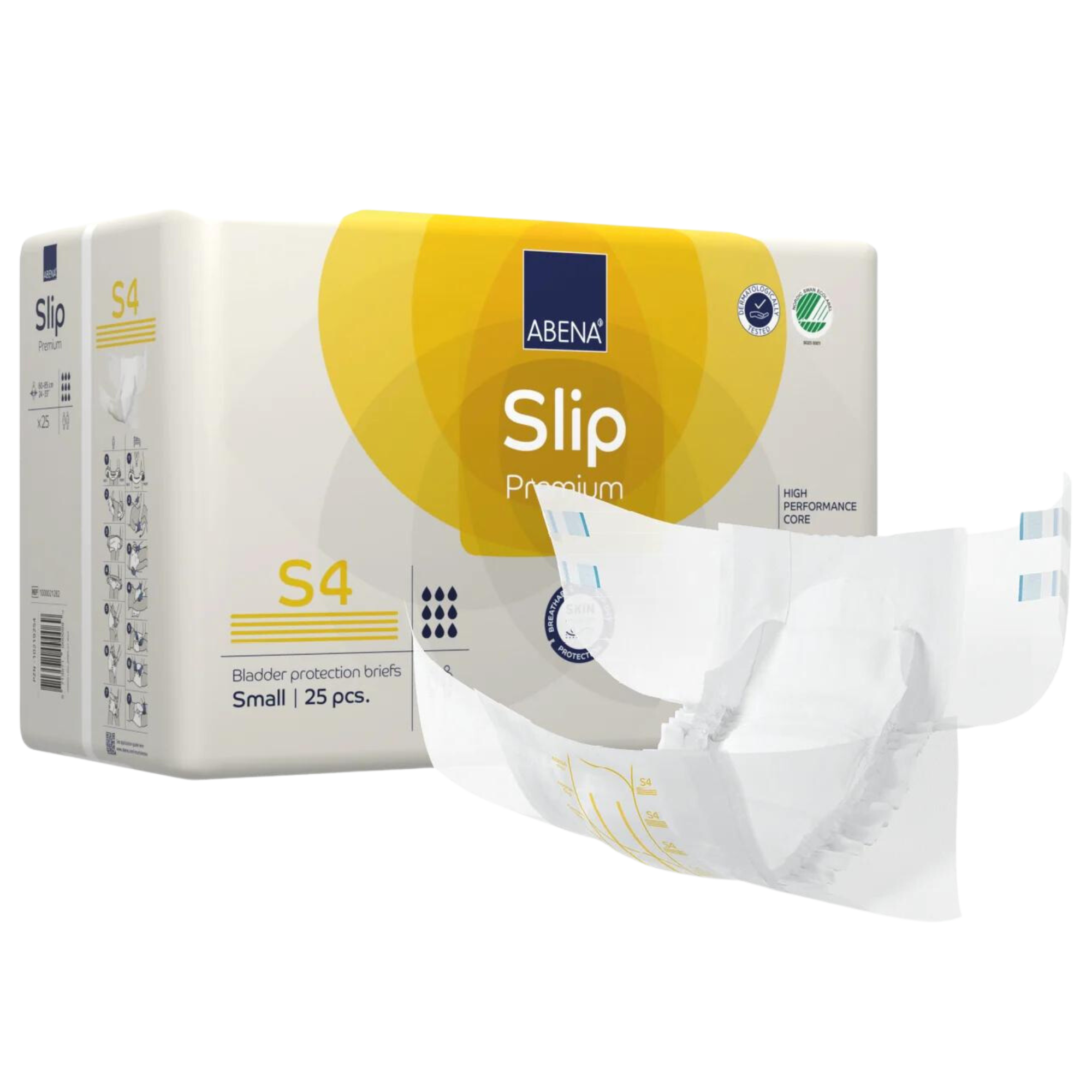Abena Slip S4 2200Ml 60-85Cm Disposable Pads Pants & Liners